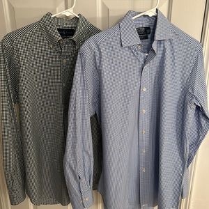 2 for 1  Polo Button down. Size 32/33.Necks are 14.5 and 15. Ralph Lauren